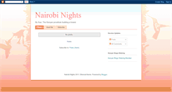 Desktop Screenshot of fromnairobi.blogspot.com