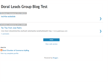 Tablet Screenshot of dccleadsgroup.blogspot.com