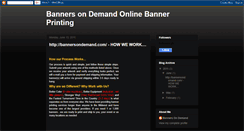 Desktop Screenshot of bannersondemand.blogspot.com