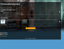Tablet Screenshot of fiestavallenatamp3.blogspot.com