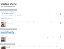 Tablet Screenshot of creativechatter.blogspot.com