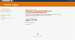 Desktop Screenshot of ligue12.blogspot.com