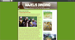 Desktop Screenshot of majelisdinding.blogspot.com