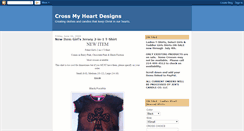Desktop Screenshot of crossmyheartdesigns.blogspot.com