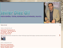Tablet Screenshot of javierdiazgil.blogspot.com