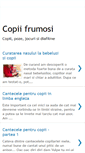 Mobile Screenshot of copii-frumosi.blogspot.com