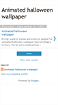 Mobile Screenshot of animatedhalloweenwallpaperurz.blogspot.com