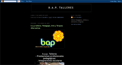 Desktop Screenshot of baptalleres.blogspot.com
