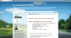 Desktop Screenshot of hoosecretarialservices.blogspot.com