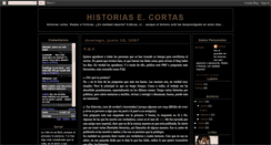 Desktop Screenshot of historiasecortas.blogspot.com