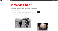 Desktop Screenshot of jamandasnao.blogspot.com