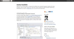 Desktop Screenshot of metabubble.blogspot.com