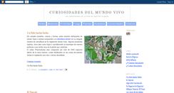 Desktop Screenshot of curiosidadesdelmundovivo.blogspot.com