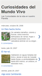 Mobile Screenshot of curiosidadesdelmundovivo.blogspot.com