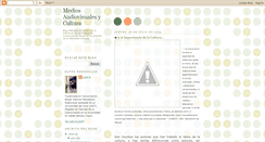 Desktop Screenshot of mediosaudiovisualesycultura.blogspot.com