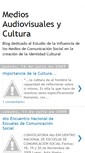 Mobile Screenshot of mediosaudiovisualesycultura.blogspot.com