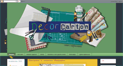 Desktop Screenshot of decorcarton.blogspot.com