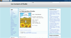 Desktop Screenshot of lecturesdelodie.blogspot.com