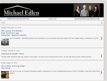 Tablet Screenshot of michaeledlen.blogspot.com