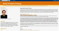 Desktop Screenshot of bestpracticepricing.blogspot.com