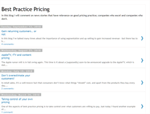 Tablet Screenshot of bestpracticepricing.blogspot.com