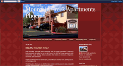 Desktop Screenshot of mountaincreekapartments.blogspot.com