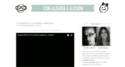 Desktop Screenshot of alegriaeilusion.blogspot.com
