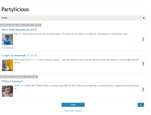 Tablet Screenshot of mypartylicious.blogspot.com