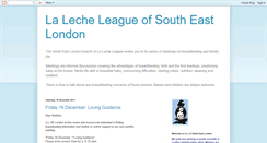 Desktop Screenshot of lalecheleagueselondon.blogspot.com