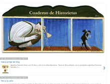 Tablet Screenshot of elcuadernodehistorietas.blogspot.com