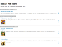 Tablet Screenshot of bobcatartroom.blogspot.com