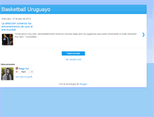 Tablet Screenshot of basketballuruguayo.blogspot.com