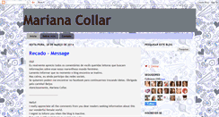 Desktop Screenshot of marianacollar.blogspot.com