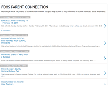 Tablet Screenshot of fdhsgphsparentconnection.blogspot.com