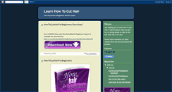 Desktop Screenshot of learnhowtocuthairreview.blogspot.com