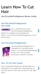 Mobile Screenshot of learnhowtocuthairreview.blogspot.com