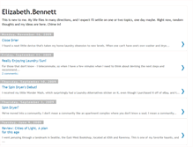 Tablet Screenshot of elizabethbennettrn.blogspot.com