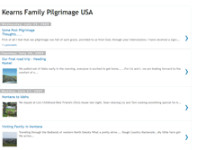 Tablet Screenshot of family-pilgrimage-usa.blogspot.com