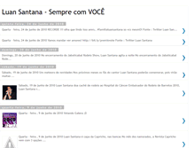 Tablet Screenshot of luansantana-semprecomvoc.blogspot.com