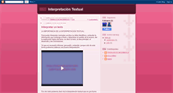 Desktop Screenshot of interpretaciontextualericaymayra.blogspot.com