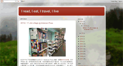 Desktop Screenshot of ireadieatitravelilive.blogspot.com