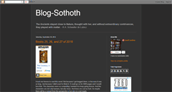 Desktop Screenshot of blog-sothoth.blogspot.com