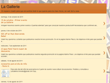 Tablet Screenshot of lgallerie.blogspot.com