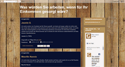 Desktop Screenshot of grundeinkommen-was-wuerden-sie.blogspot.com