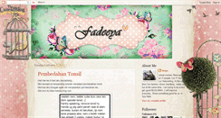 Desktop Screenshot of itsmefadeeya.blogspot.com