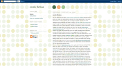 Desktop Screenshot of erotic-fiction.blogspot.com