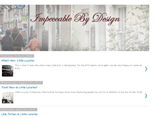 Tablet Screenshot of impeccablebydesign.blogspot.com