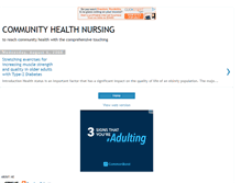 Tablet Screenshot of communitynursing-communitynursing.blogspot.com