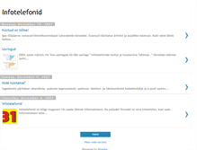 Tablet Screenshot of infotelefonid.blogspot.com
