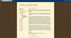 Desktop Screenshot of jewfaq.blogspot.com